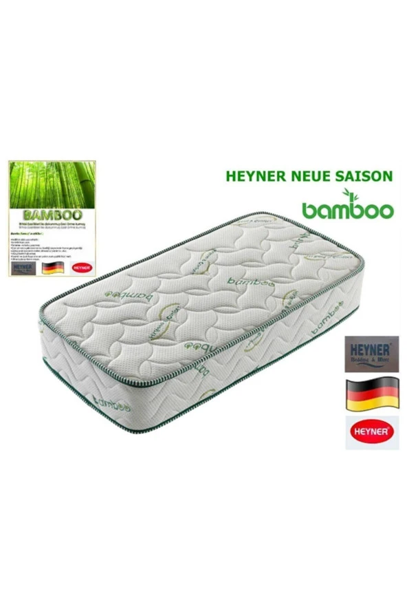 Bamboo Kumaş Ortopedik Yaylı Yatak Lüx Soft Ortopedik Yaylı Yatak 80x200 Cm Yaylı Yatak - Resim 2