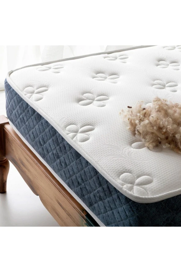 P.c Parrot Ortopedik Yün Yatak Tek Kişilik Ve Çift Kişilik Yün Yaylı Yatak - Resim 4