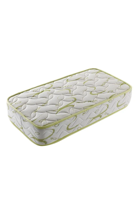 Aloe Vera  Kumaş Ortopedik Yaylı Yatak Lüx Soft Ortopedik Yaylı Yatak  90x150 Cm Yaylı Yatak