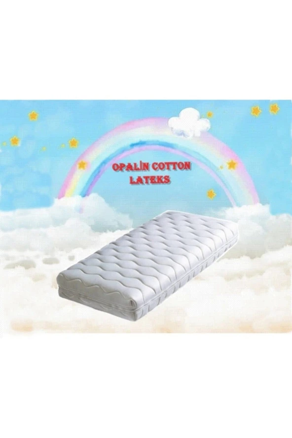 Cotton Latex Özel Bebek Yatağı Park Beşik Yatağı - Resim 2