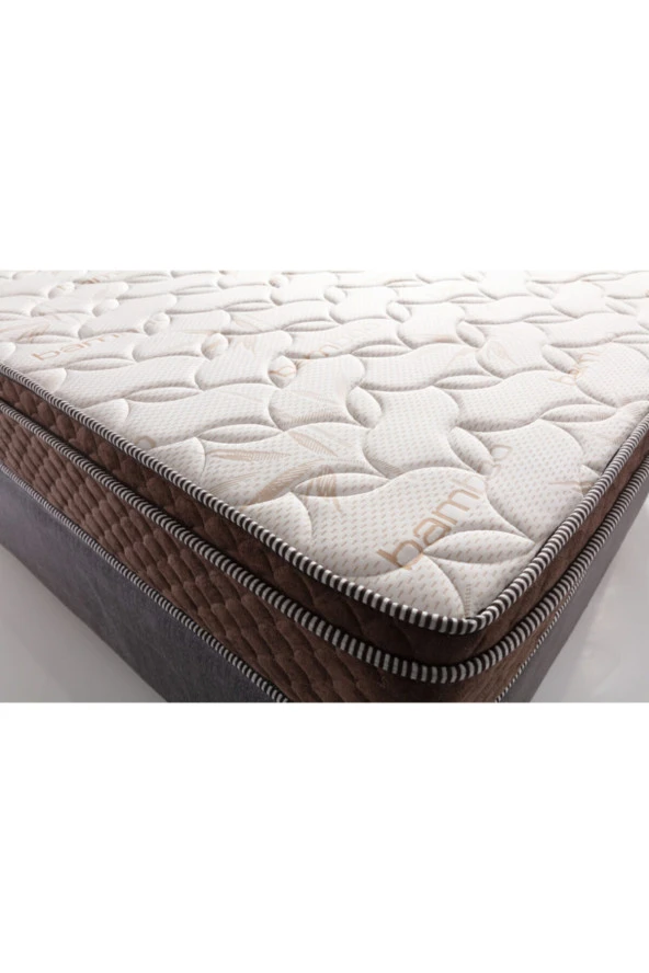 Opalin Tek Kişilik Ve Çift Kişilik Ultra Ortopedik Ultra lüx Bambu Yaylı Yatak - Resim 2