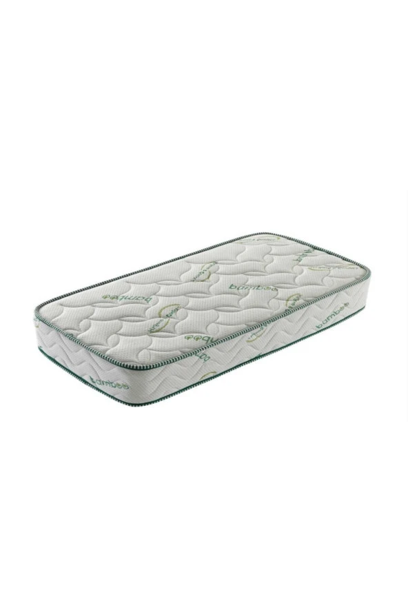 120x200 Pooly Ortopedik Yaylı Yatak Bambu 120*200 16cm Soft Ortopedik Bambu Tek Kişilik Yaylı Yatak - 1