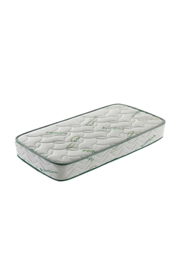 160x190 Pooly Ortopedik Yaylı Yatak Bambu 160*190 16cm Soft Ortopedik Bambu Çift Kişilik Yaylı Yatak