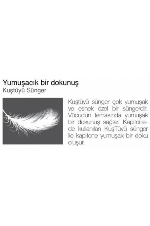 150X200 Maxi Cosi Events Bamboo Ortopedik Yatak 150*200 Kuş Tüyü Pedli Ortopedik Bamboo Yaylı Yatak - Resim 3