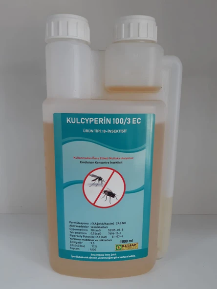Kulcyperin 100/3 EC Kokulu Haşere Öldürücü | 1 Litre ürün görseli 1