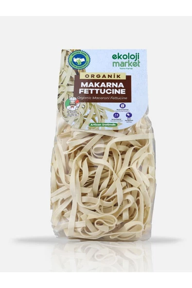 Organik Sade Fettucine Makarna 250 gr