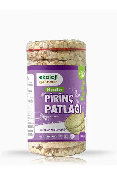 Glutensiz Sade Pirinç Patlağı