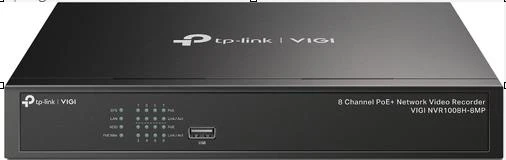 TP-LINK VIGI NVR1008H-8MP 8MP 2 USB 80 Mbps 8 CHANNEL SATA INTERFACE NETWORK VIDEO RECORDER ürün görseli