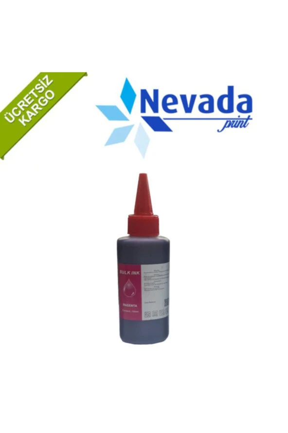 Uyumlu Kartuş Mürekkebi Kırmızı 100ml ürün görseli