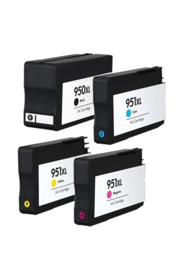 950XL-HP 951XL 4 Renk Muadil Kartuş ürün görseli