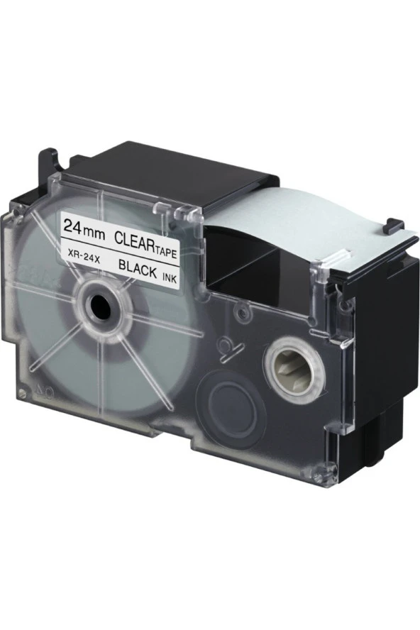 Etiket Yazıcısı Kartuşu Şeffaf Renk Üstüne Siyah Baskı XR-24X1 (Clr/bk) ürün görseli