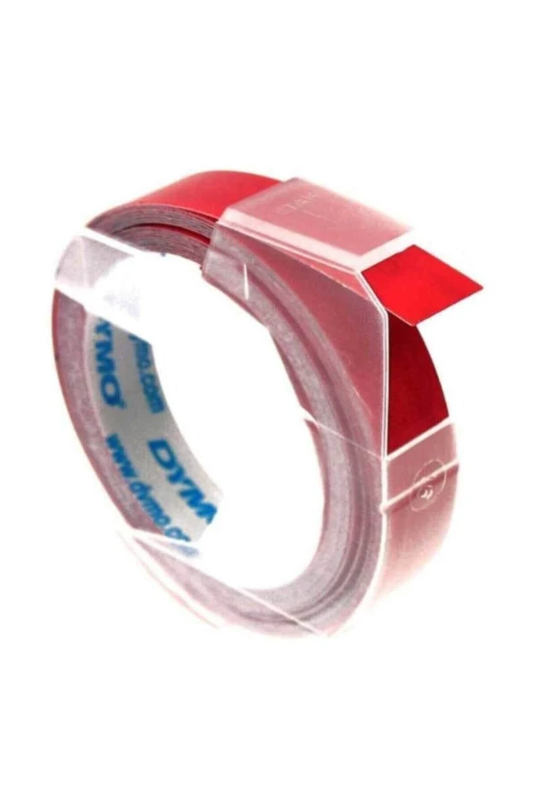 9 Mm X 3 Metre Kırmızı  Kabartma Şerit ürün görseli