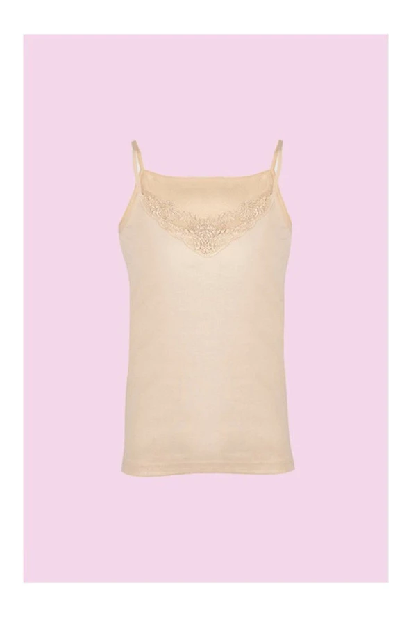 Askılı Güpürlü Ribana Atlet 6'lı Paket ürün görseli