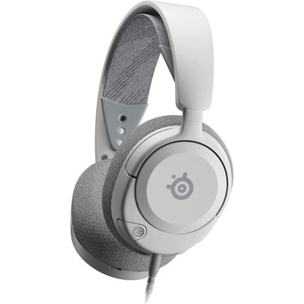 SteelSeries Arctis Nova 1P Beyaz Kablolu Mikrofonlu Kulak Üstü Oyuncu Kulaklığı