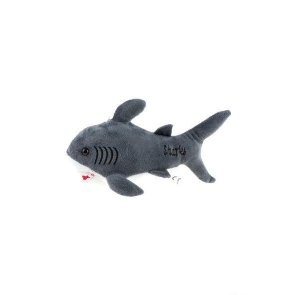 Oyuncak Köpek Balığı Pelüş  26 Cm Gri - 2