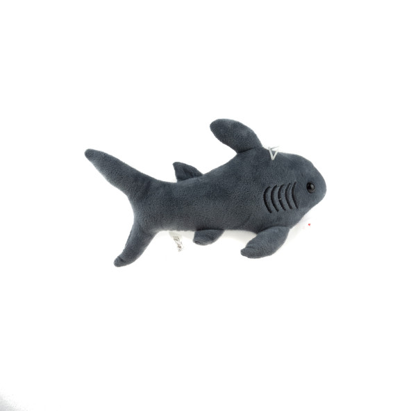 Oyuncak Köpek Balığı Pelüş  26 Cm Gri - 3