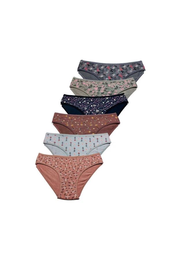 KÜLOT DESENLİ 6 lı - Resim 3