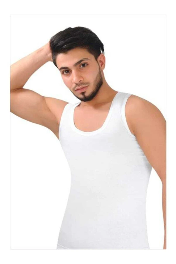 Erkek Ribana Beyaz Atlet ürün görseli