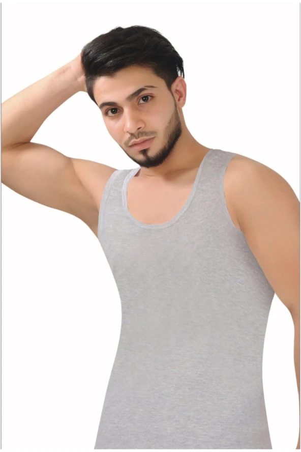 Erkek Likralı Klasik Atlet 6'lı Paket ürün görseli