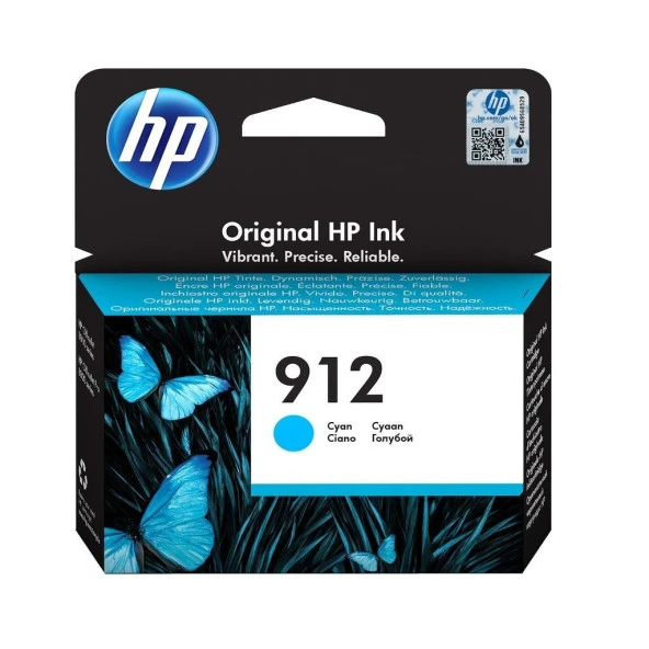 HP 3YL77AE (912) CYAN MÜREKKEP KARTUŞ