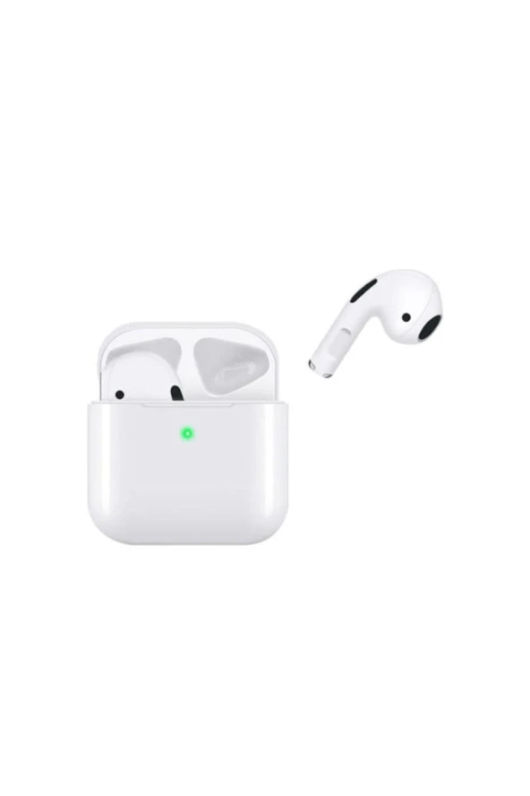 Uyumlu Pro 5 Beyaz Bluetooth Kulaklık Hw18 Smartwatch Gri Silikon Ve Hasır Kordonlu Akıllı Saat - 3