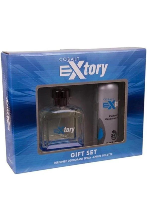 Cobalt Edt 100 ml Deo Sprey Erkek Parfüm Seti 150 ml