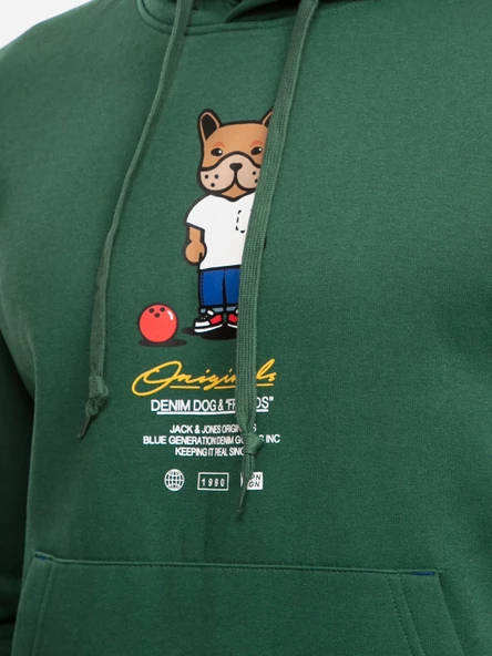 Jack&Jones Oversize Kapüşonlu Sweatshirt - Rahat ve Şık - 10