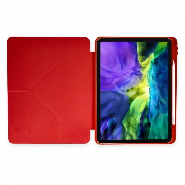 Newface iPad 10.2 (7.nesil) Uyumlu Standlı Kalemlikli Tablet Kılıfı - 7