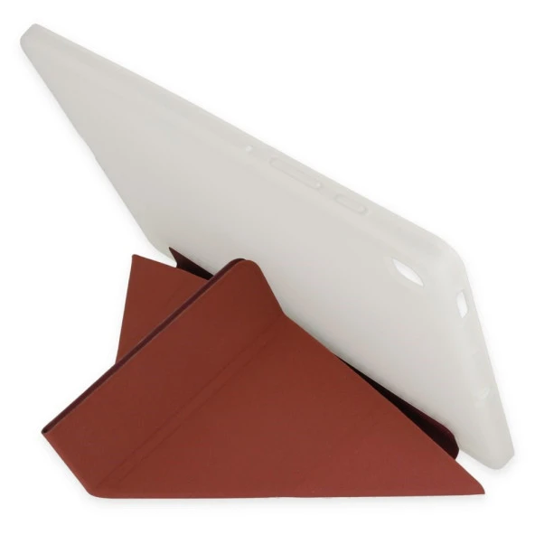 Newface Sam Galaxy T737 Tab S7 FE 12.4 Uyumlu Standlı Kalemlikli Tablet Kılıfı - 6