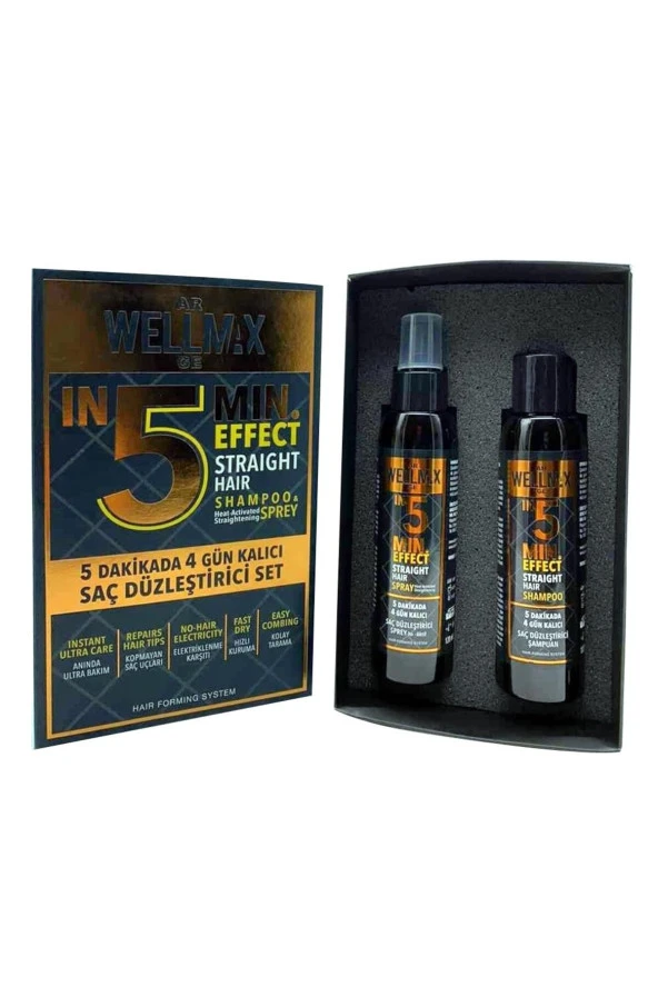 Saç Düzleştirici Set