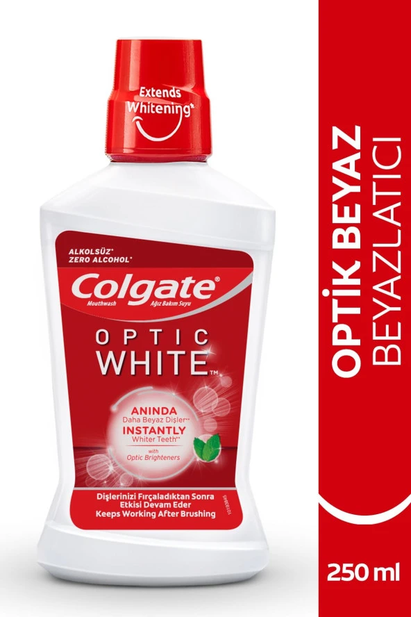 Optic White Beyazlatıcı Ağız Bakım Suyu 250 ml