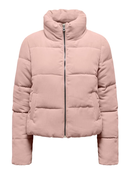 Only Minimalist Kord Crop Mont - Fermuarlı, Cepli, Günlük - 2