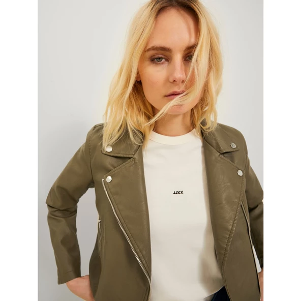 Jack&Jones JJXX Kadın Pu Deri Ceket 12206262 - 6