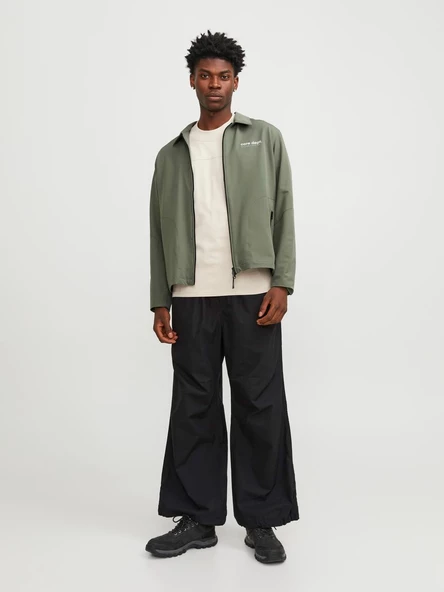Jack&Jones Erkek Oversize Minimalist Ceket - Günlük Spor
