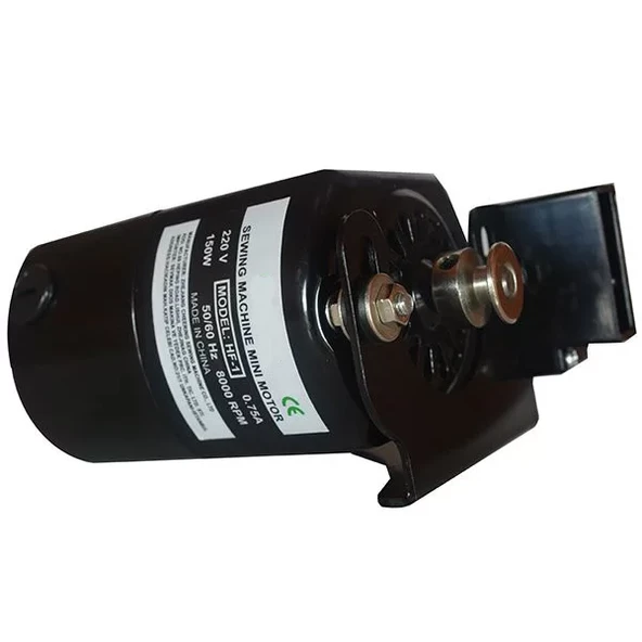 Ev Tipi Overlok, Masaüstü Baskı Makina Motoru - 150W - Ters Dönüş ürün görseli 1