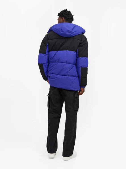 Jack&Jones Oversize Kapüşonlu Şişme Mont - Günlük Kullanım - 9