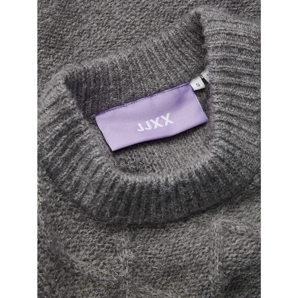 Jack&Jones JJXX Kadın Oversize Örgü Kazak - Günlük Stil - 8