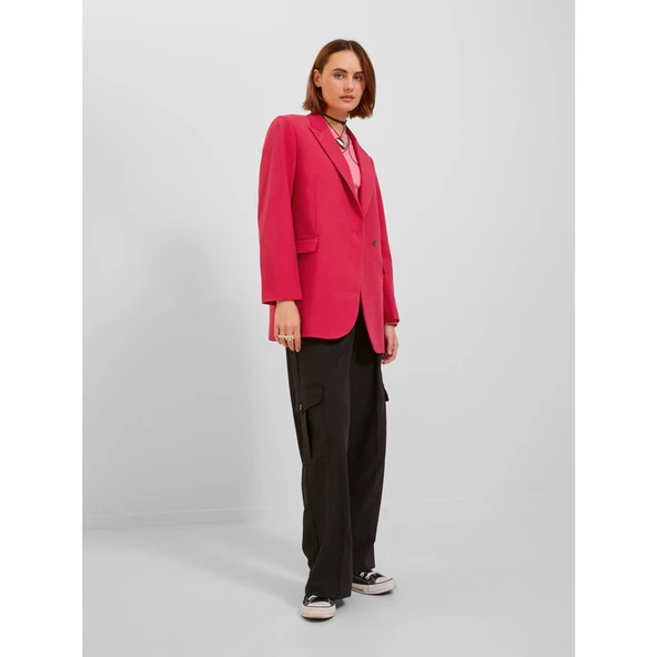 Jack&Jones JJXX Oversize Minimalist Kadın Ceket - Günlük & İş - 7
