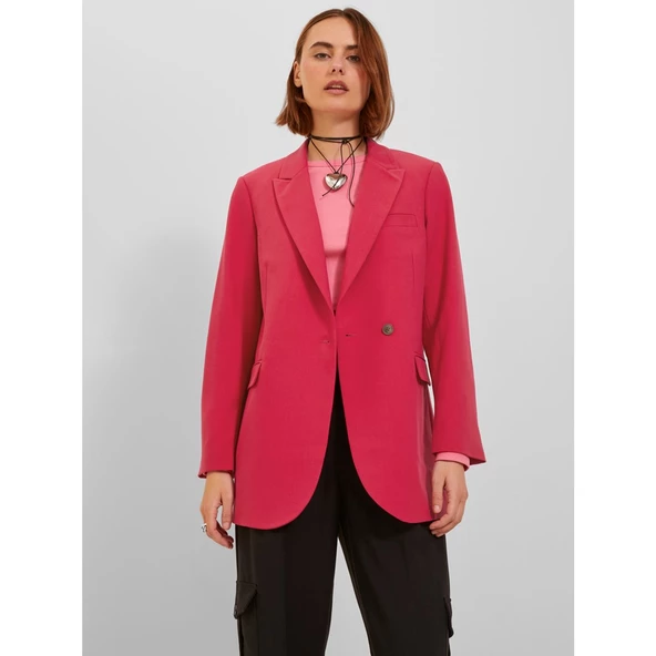Jack&Jones JJXX Oversize Minimalist Kadın Ceket - Günlük & İş - 2