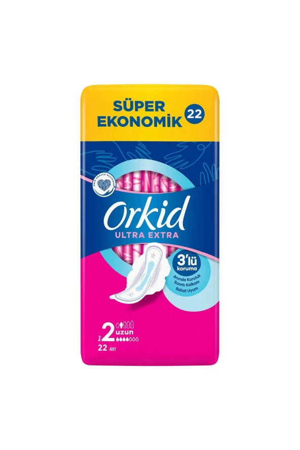 Ultra Ekstra Hijyenik Ped Uzun 22 Adet Süper Ekonomik Paket - 2