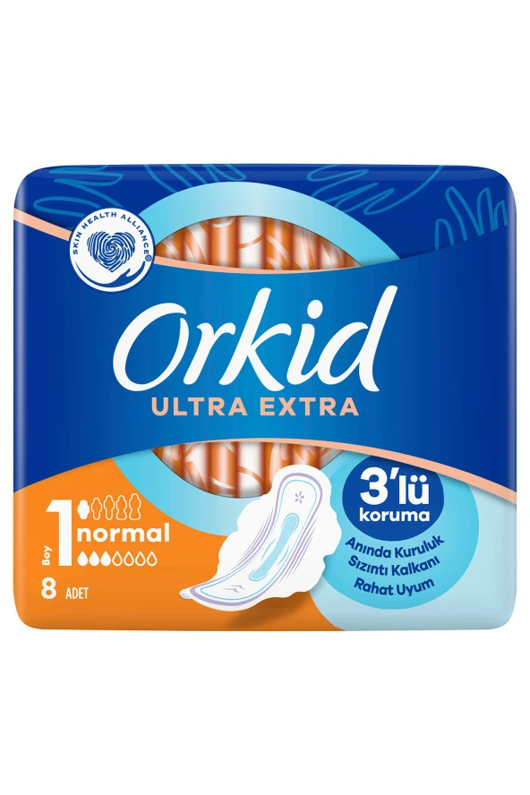 Ultra Extra Hijyenik Ped Normal Tekli Paket 8 Ped - 2