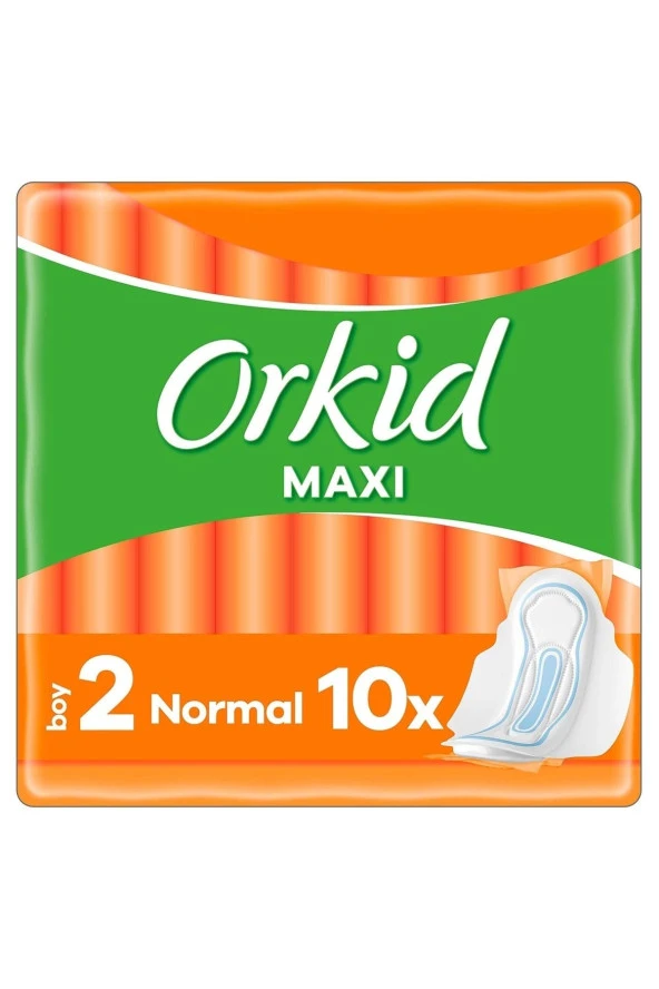 Maxi Hijyenik Ped Normal 10 Adet Tekli Paket