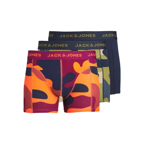 Jack&Jones Erkek 3'lü Boxer Set 12240243