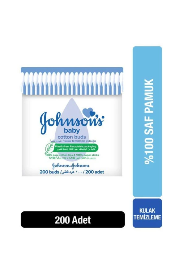 Johnson’s Kulak Temizleme Çubuğu 200 Ad.