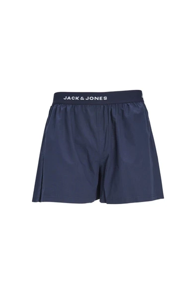 Jack&Jones Minimalist Pamuk Erkek Boxer Şort 2'li Set - Rahat ve Şık - 11