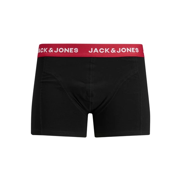 Jack&Jones Erkek Boxer 3lü Set - Rahat & Minimalist Günlük İç Giyim - 3