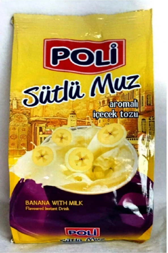 Sütlü MUZ Içecek Tozu 24 Adet X 250 Gram