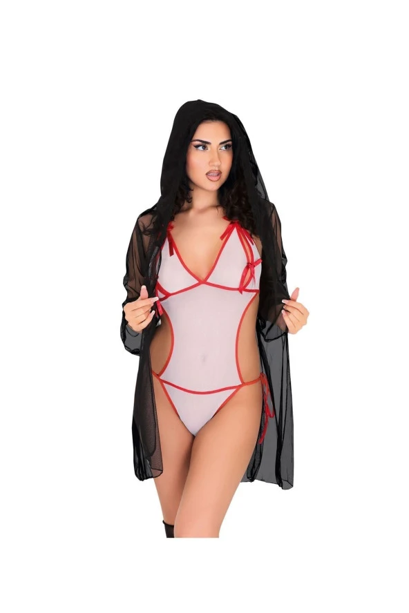 1371 Bodysuıt Takım Beyaz Renk S/m Beden ürün görseli