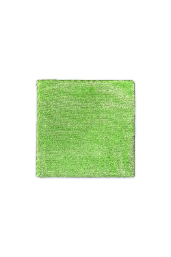 PARLAK DOKU MİKROFİBER BEZ 40X40 (YEŞİL)