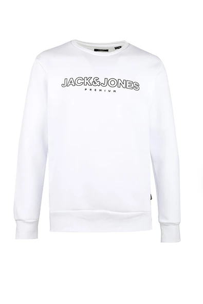 Jack&Jones Erkek Oversize Sweatshirt - Premium Kalite - Günlük Stil - 3